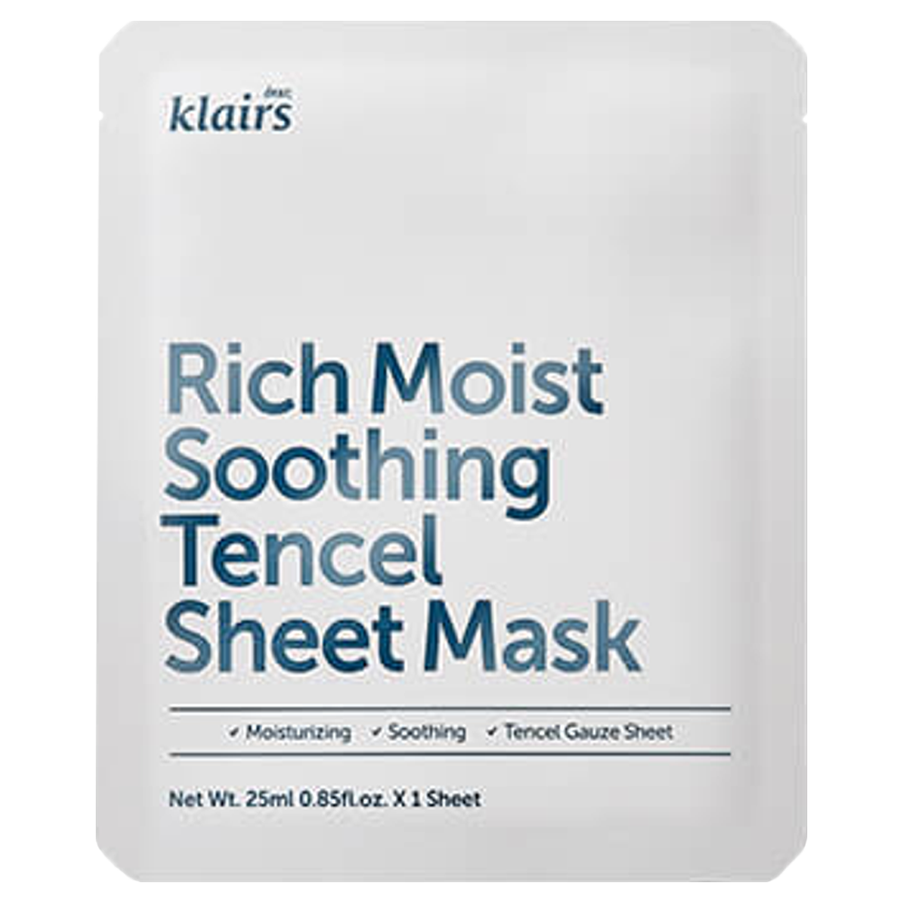 Dear Klairs Rich Moist sakitləşdirici parça maska  thumbnail