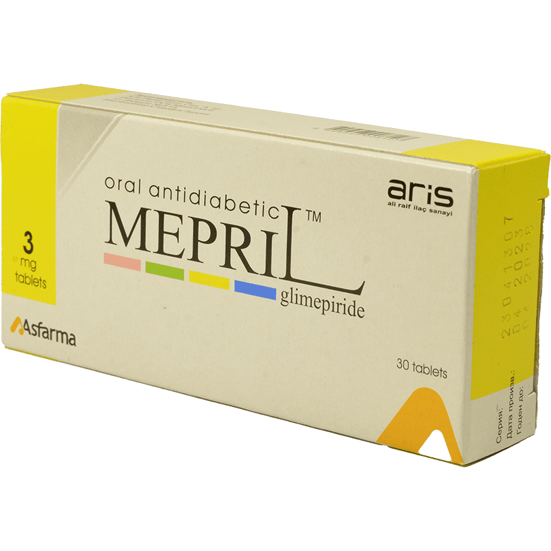 Mepril 3 mg. 30 əd. thumbnail