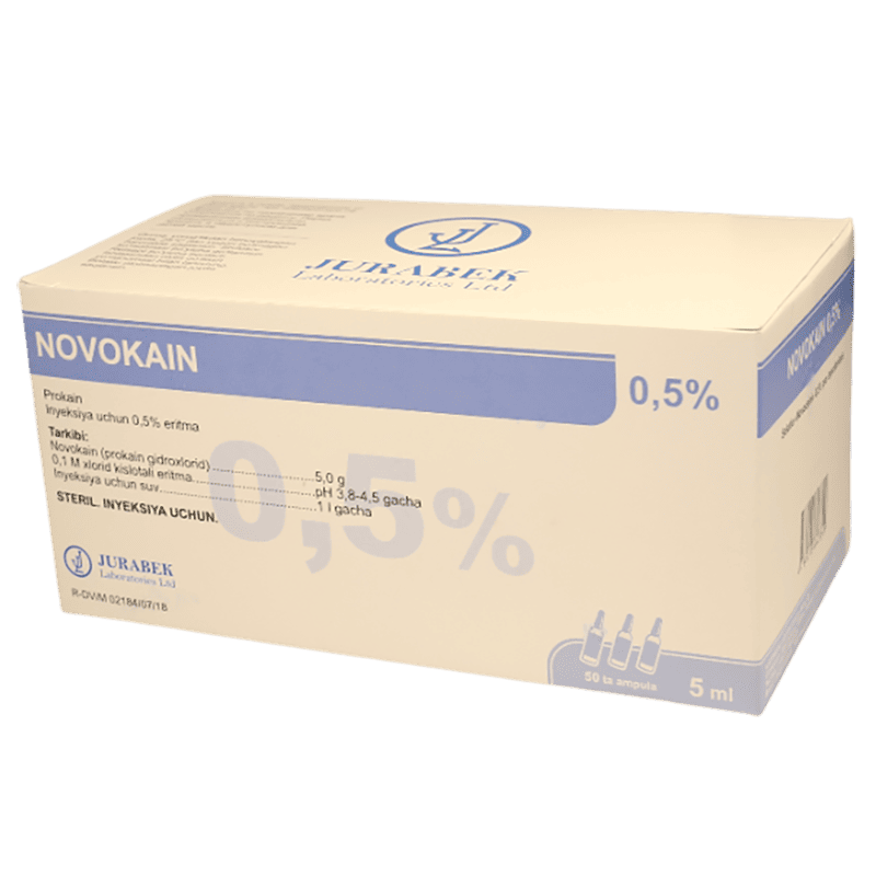 Novokain 0,5% 5 ml 10 əd thumbnail