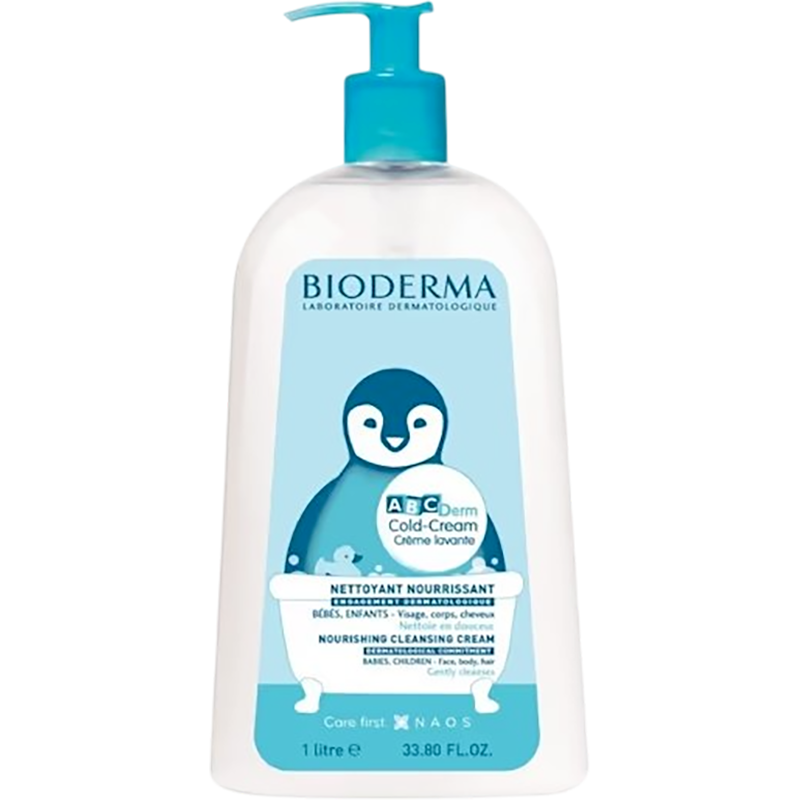 Биодерма ABCDerm Cold Təmizləyici krem 1 l thumbnail