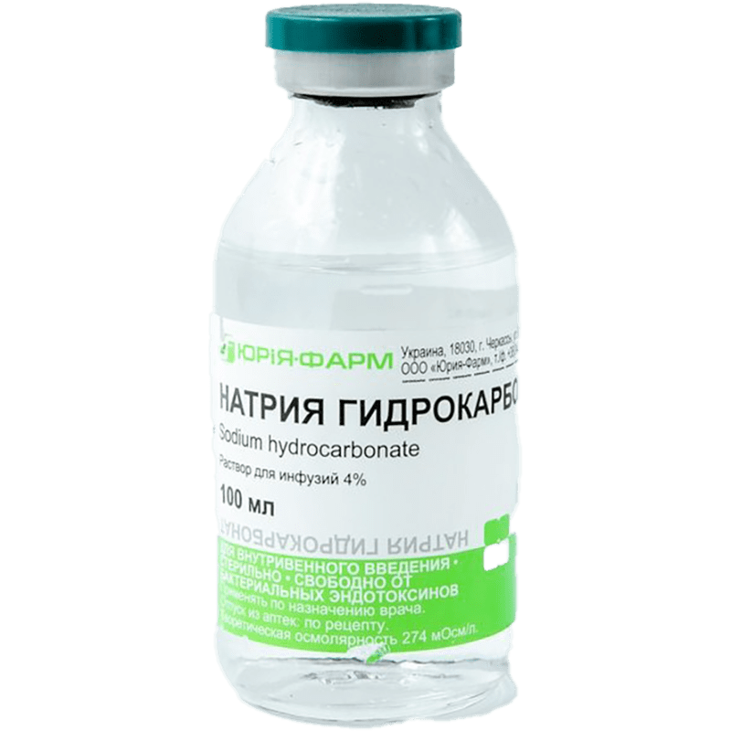 Natrium bikarbonat 4% 100 ml. thumbnail