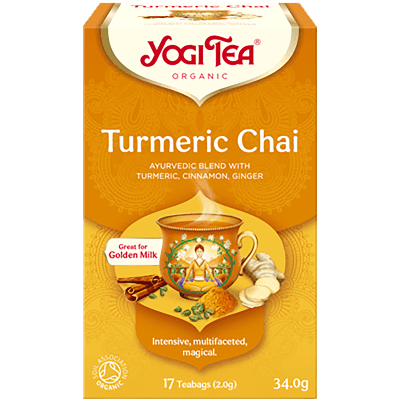 Yogi Tea Sarıkök ilə təbii çay 17 əd thumbnail