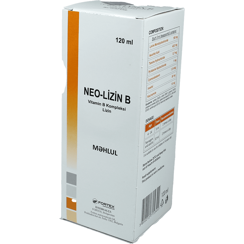 Neo-Lysin B 120 ml. thumbnail
