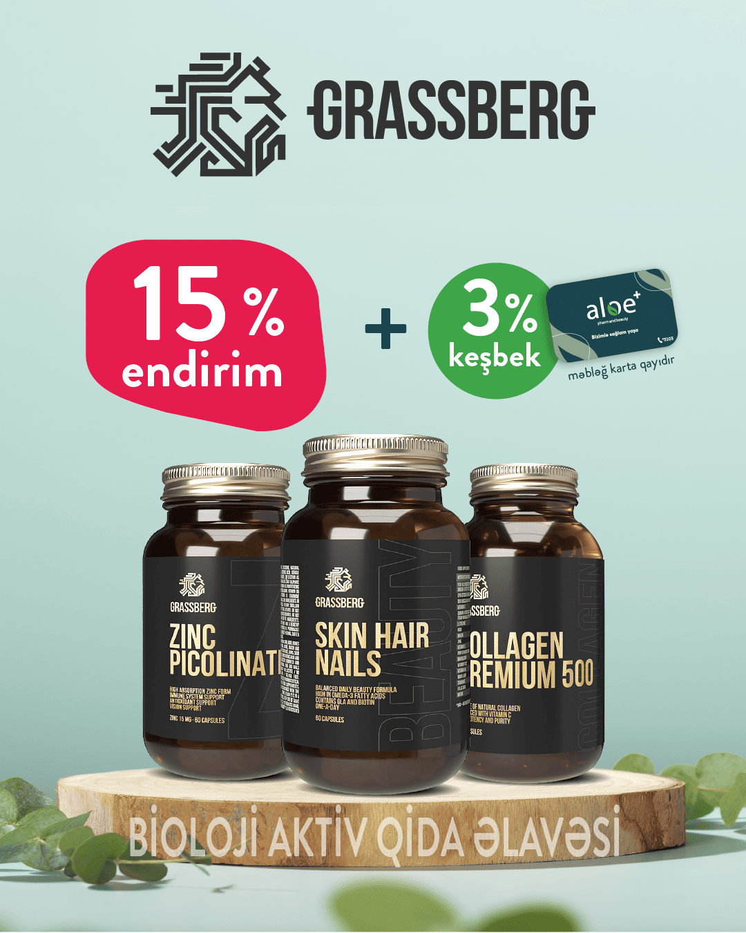 Grassberg ilə sağlamlığını dəstəklə!