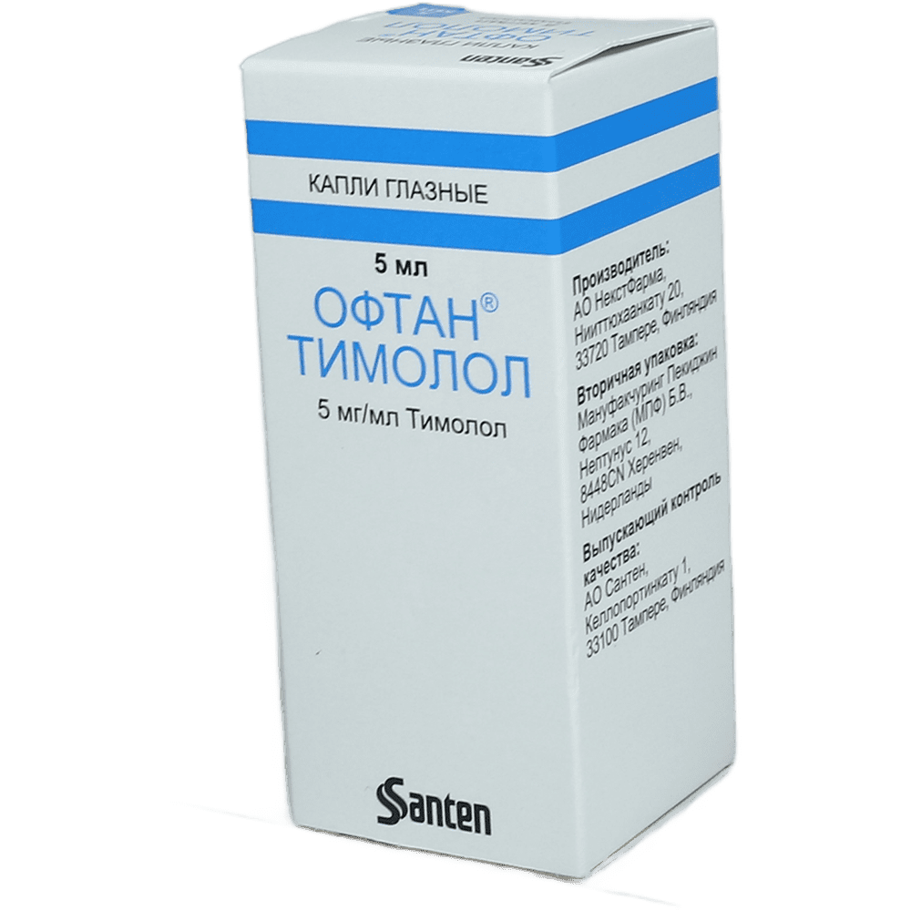 Oftan-Timolol 0,5% 5 ml thumbnail
