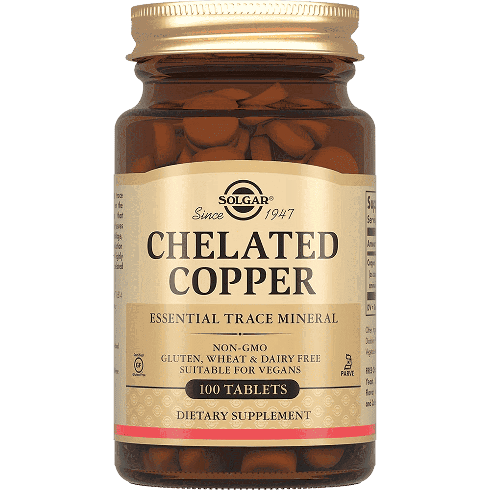 Solgar Chelated copper, 400 mq 100 əd thumbnail