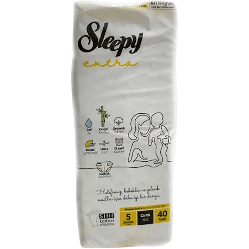 Sleepy-5 Bio Natural Junior bezlər, 11-20 kq 40 əd thumbnail