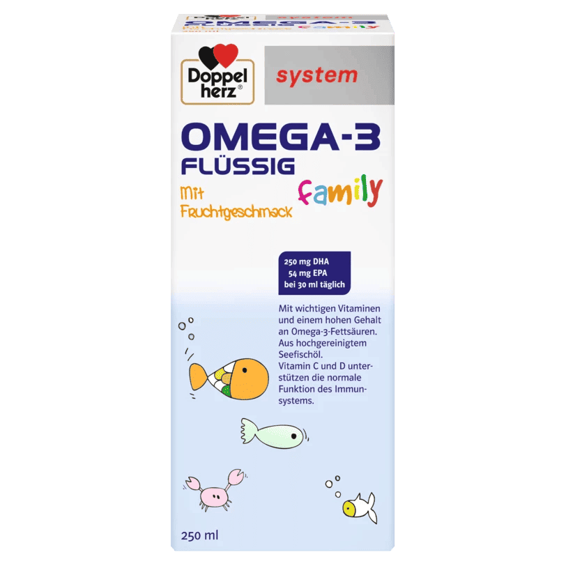 Doppel Herz System Omega-3 Family, 250 ml thumbnail