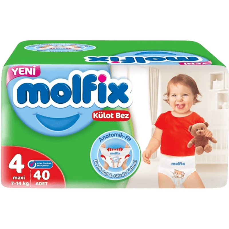 Molfix-4 Pants maxi bezlər, 40 əd thumbnail