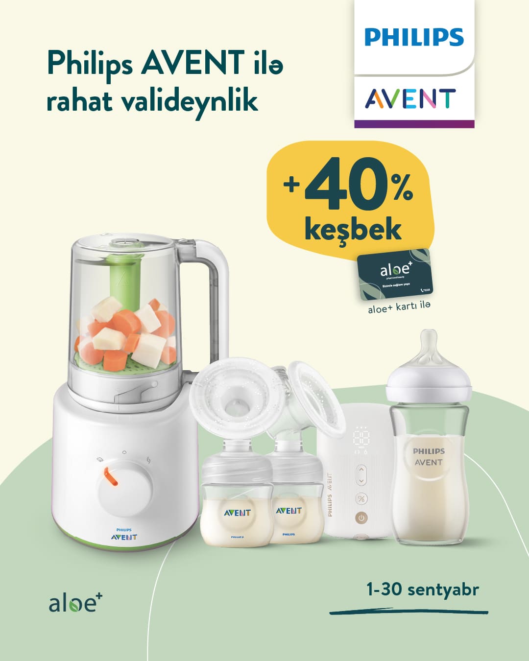 Philips Avent - 40% keşbek əldə et!