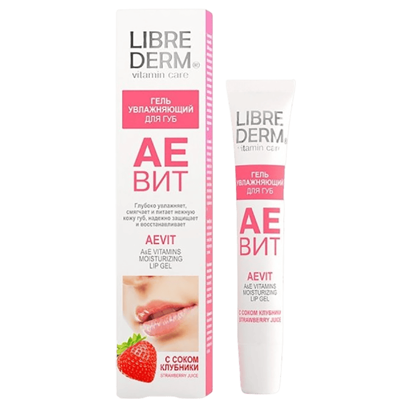 AEVIT çiyələk suyu ilə dodaqlar üçün nəmləndirici gel 20 ml thumbnail