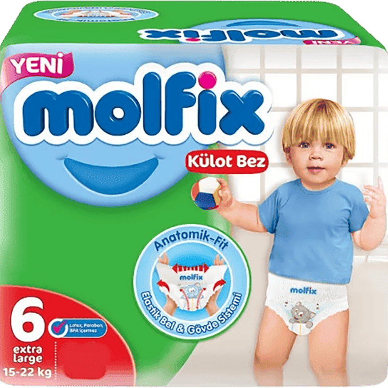 Molfix-6 extra large bezlər 15+ kq, 26 əd thumbnail