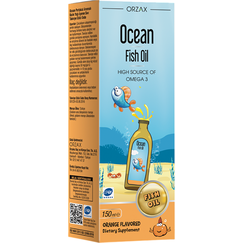 Ocean balıq yağı 150 ml thumbnail