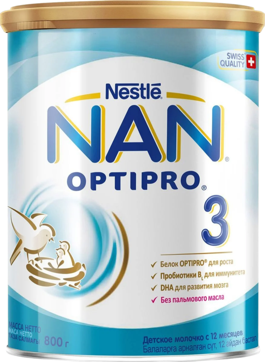 Nestle Nan 3 uşaq qidası 800 q thumbnail