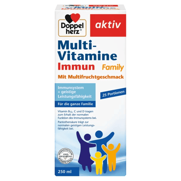 Doppel Herz aktiv Multi-Vitamin Immun Family, 250 ml thumbnail