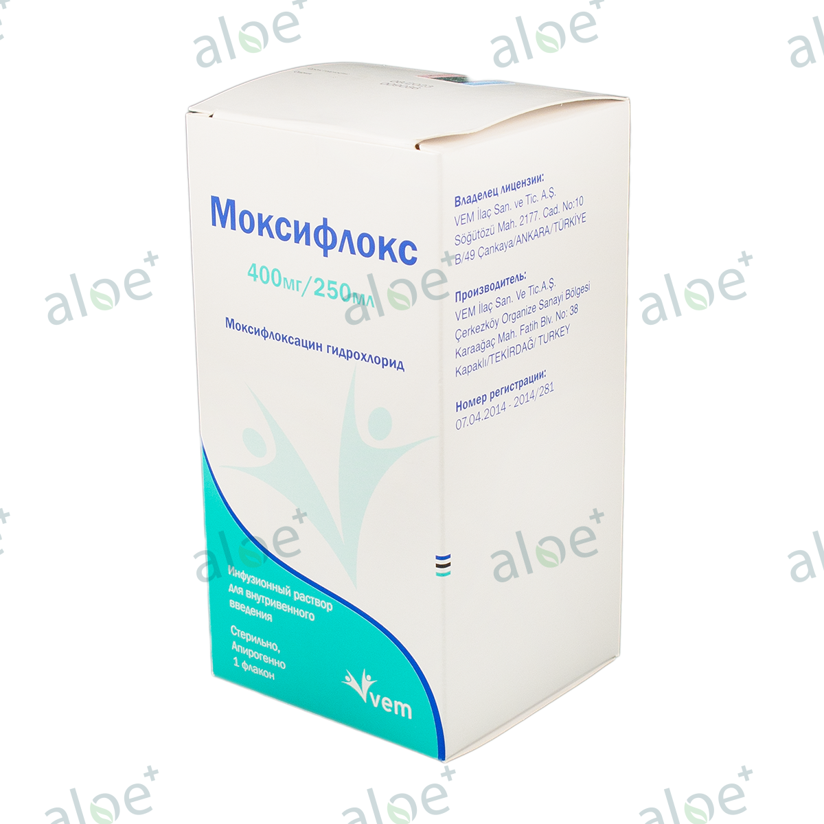 Moksifloks 400 mq/250 ml 1 əd thumbnail