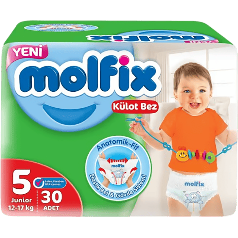 Molfix-5 Junior bez-tuman, 12-17 kq 30 əd thumbnail