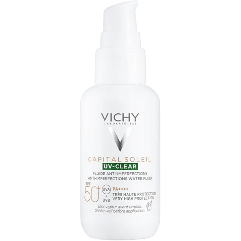 Vichy Capital Sızanağa meyyli dərilər üçün günəşdən qoruyucu fluid SPF50+, 40 ml thumbnail