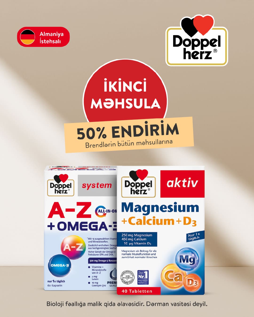 💚 Aloe-də Doppel Herz kampaniyası!