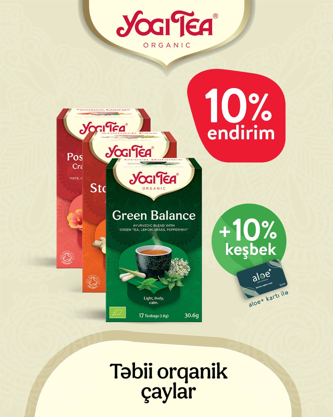 🍃 Yogi Tea ilə günə sağlam başla!