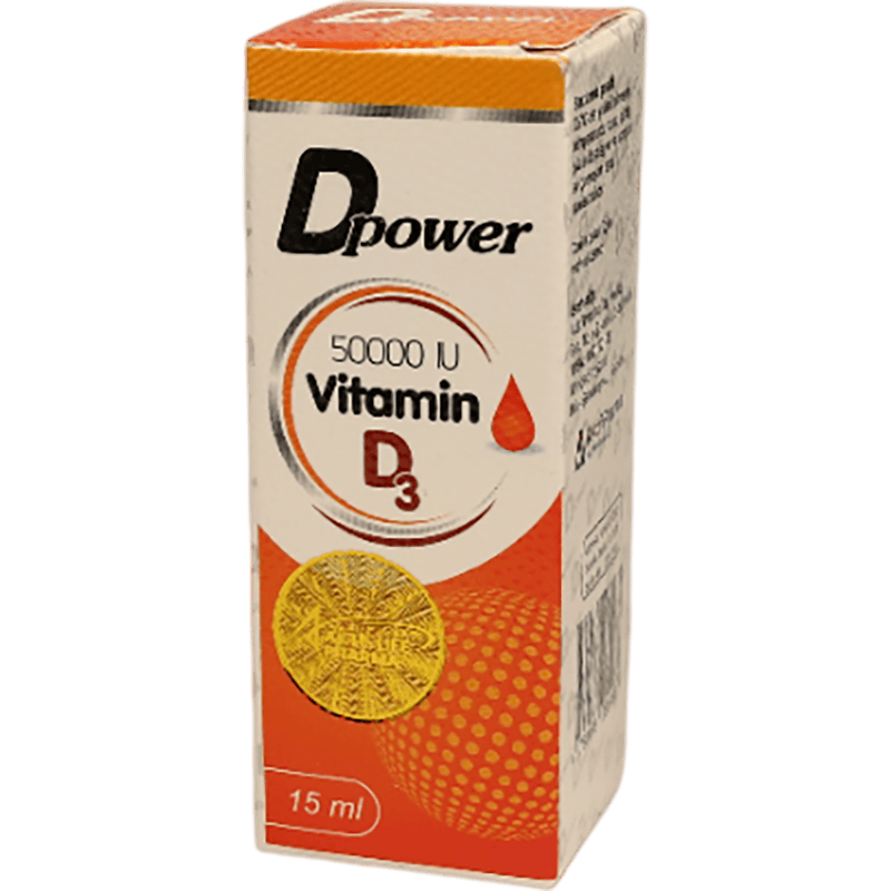 D-power 50,000 Uİ 15 ml thumbnail