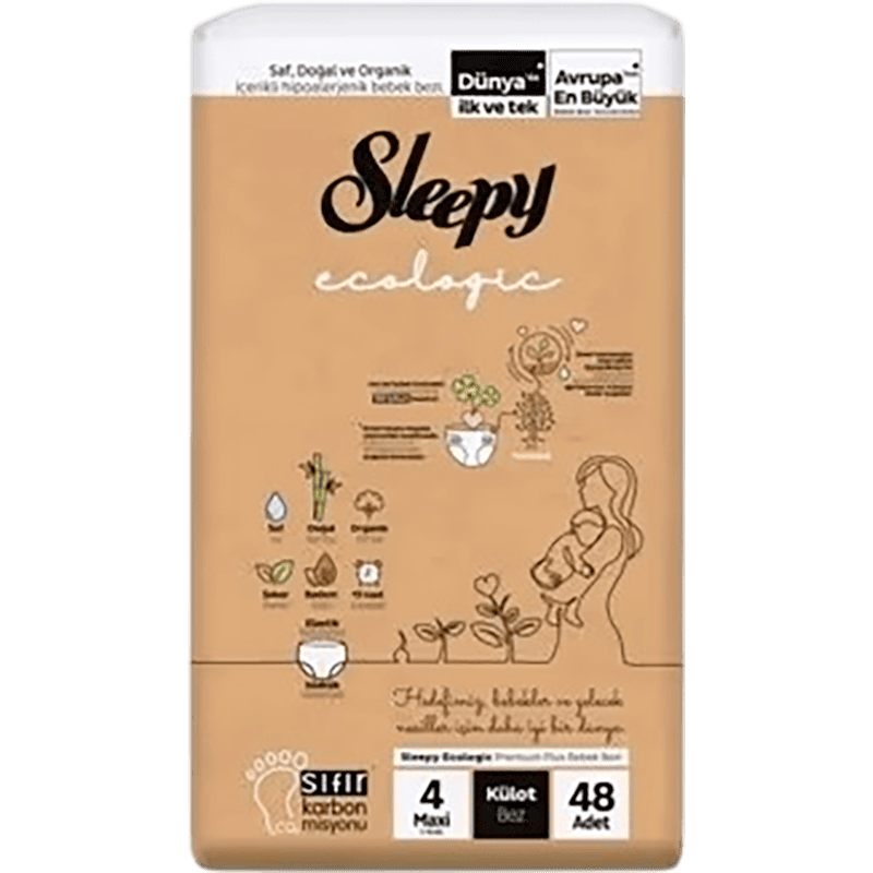 Sleepy-4 Ecologic bez-tuman Maxi 7-16 kq 48 əd thumbnail