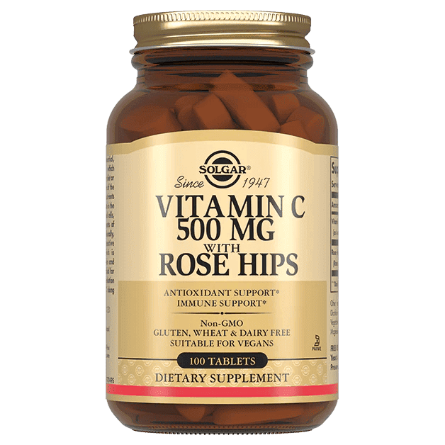 Solgar Vitamin C və itburnu, 100 əd thumbnail