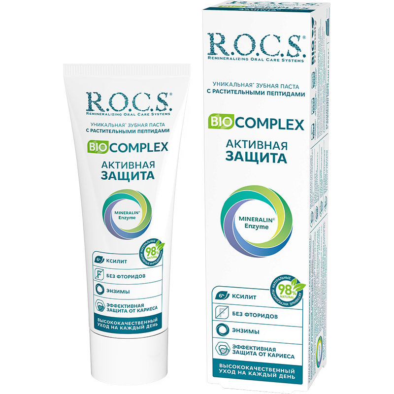 Roks Biocomplex diş pastası 94 q thumbnail
