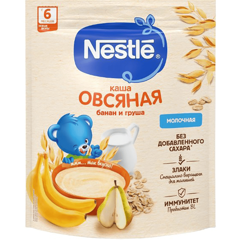 Nestle uşaq üçün sıyıq(armud və banan) 200 q thumbnail