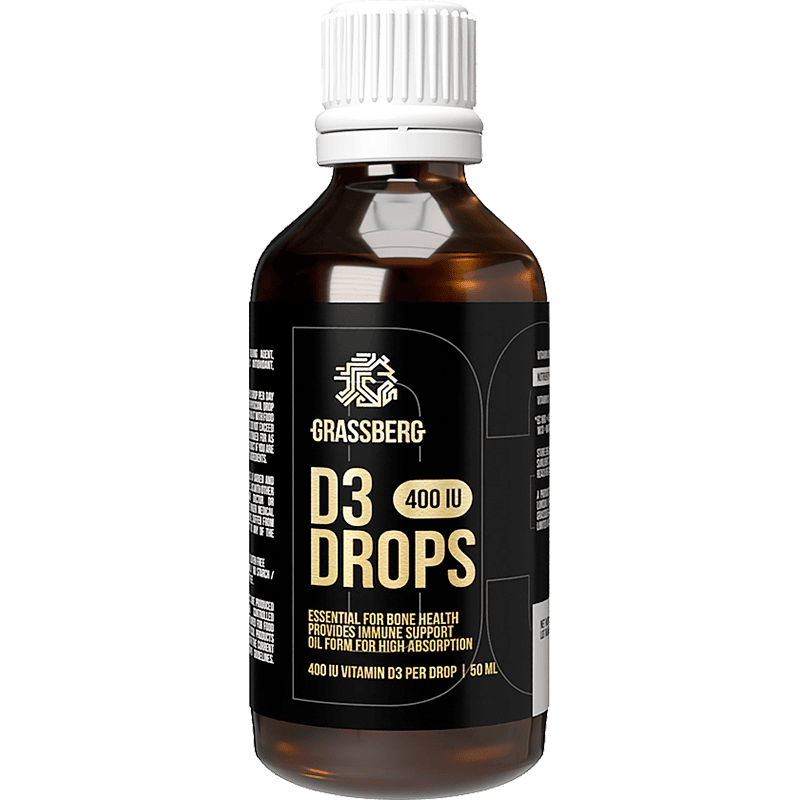 Qrassberg Vitamin D3 400 ME 50 ml thumbnail
