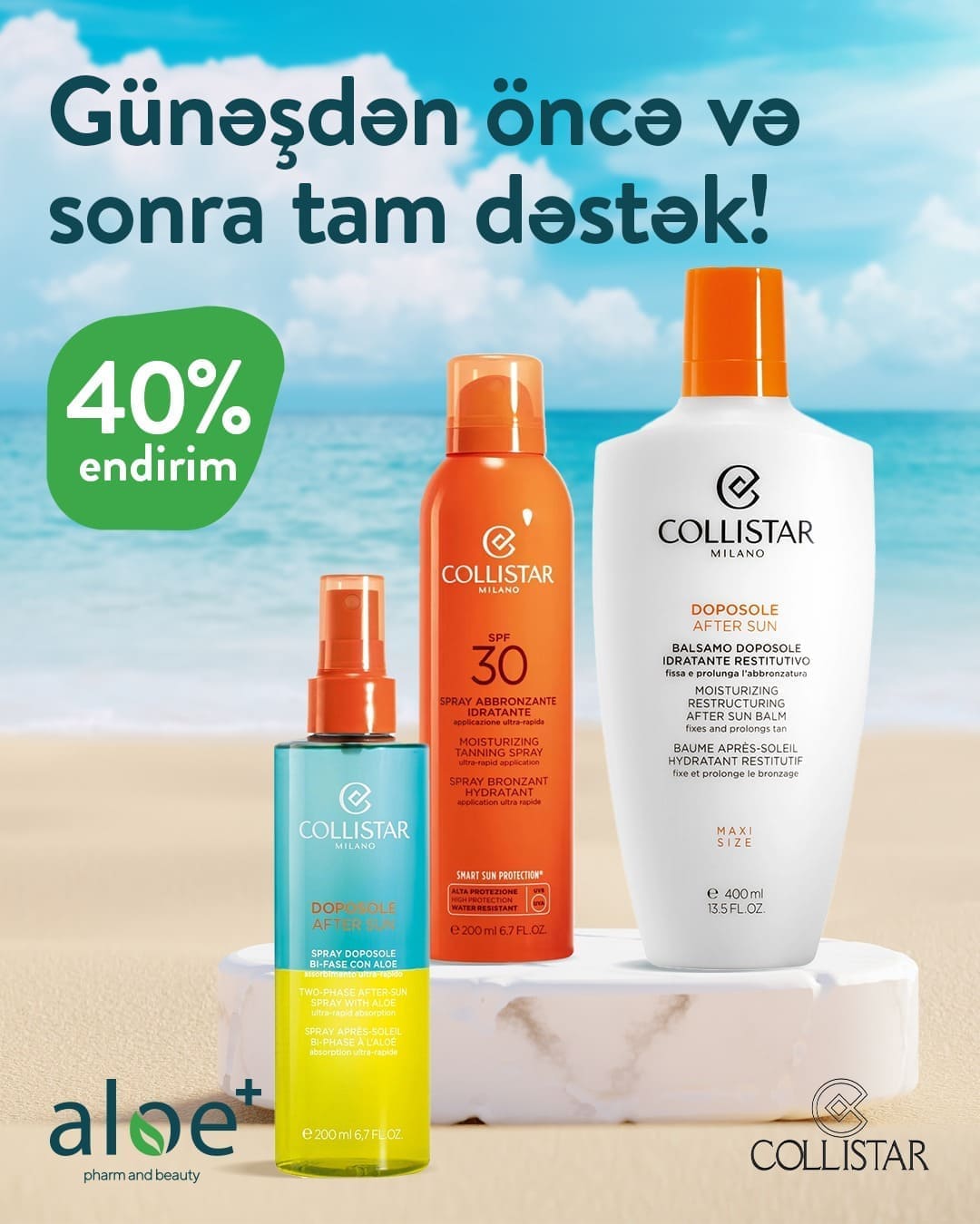 Günəşli günlər üçün ideal dəstək buradadır!