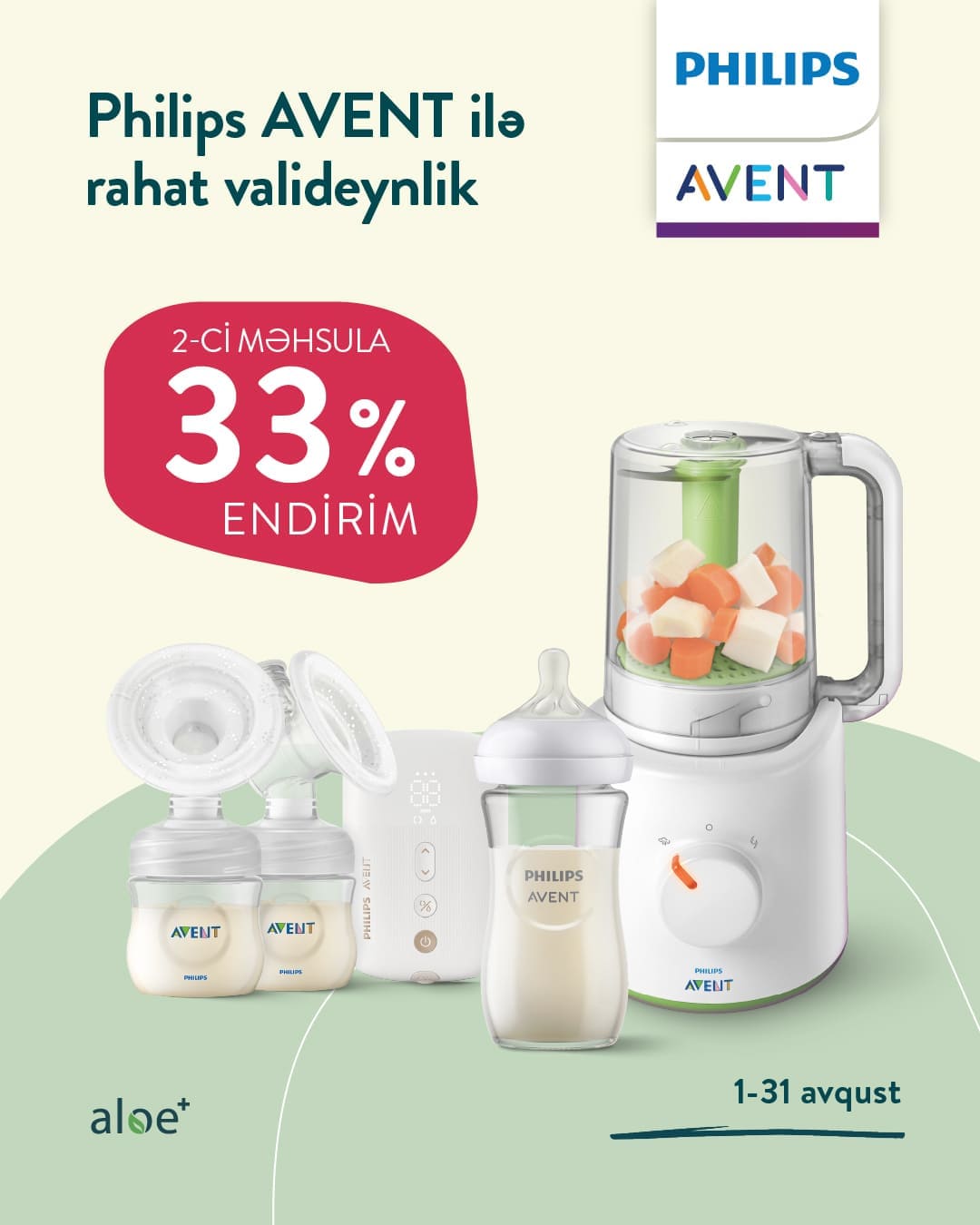 Philips Avent ilə büdcənə qənaət et!