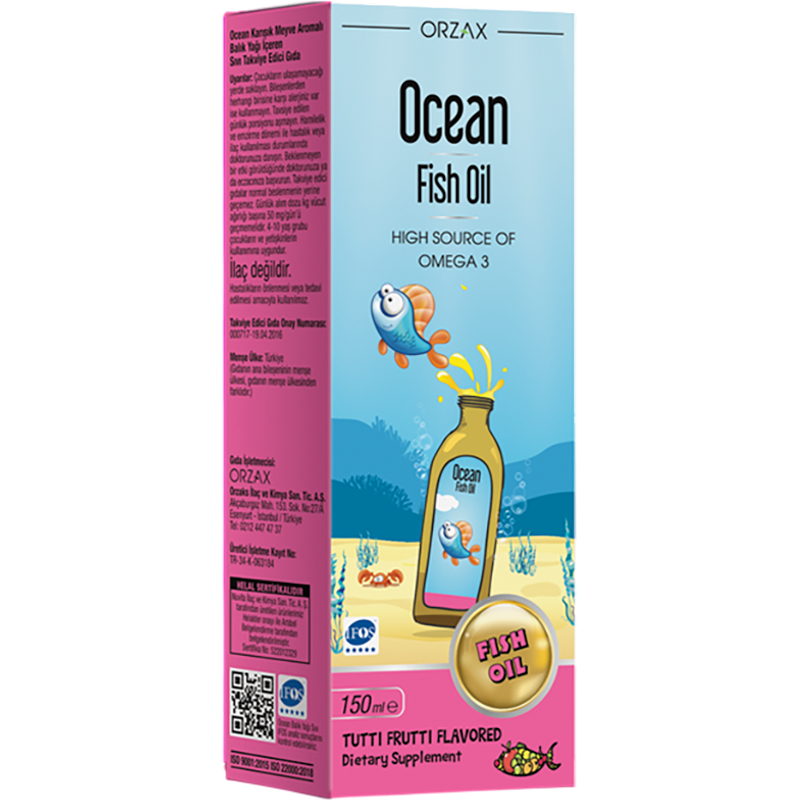 Ocean fish oil 150 ml thumbnail