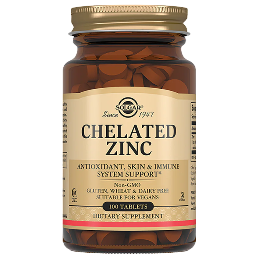 Solgar Chelated Zinc, 100 əd thumbnail