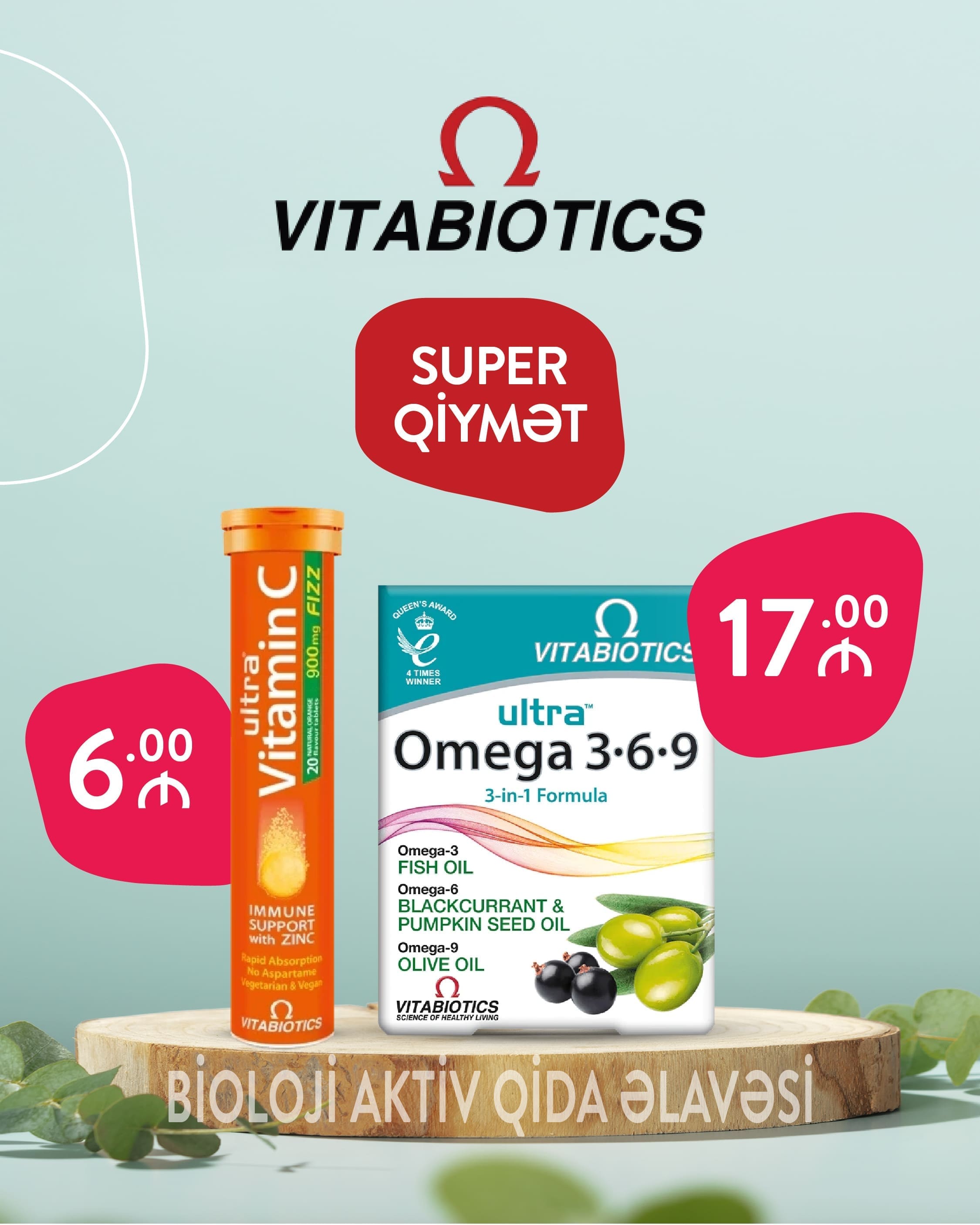 Vitabiotics - sağlamlığın qızıl standartı!