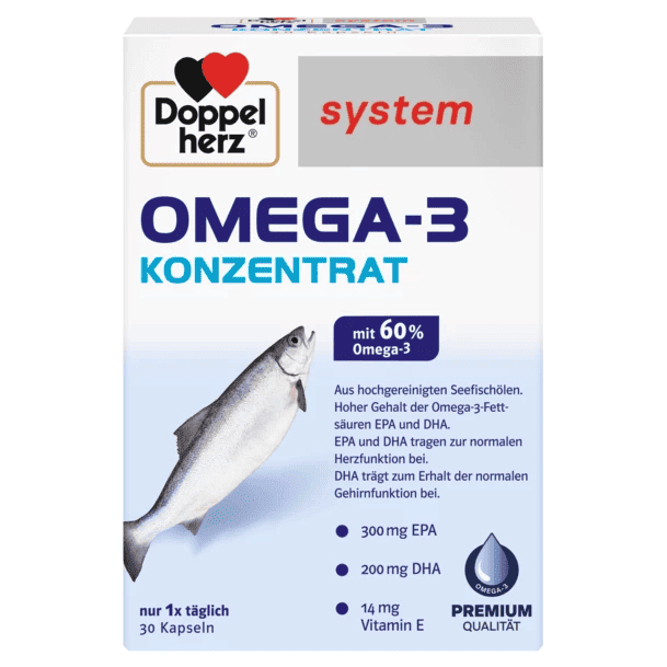 Doppel Herz System Omega-3 Konsetrat, 30 əd thumbnail