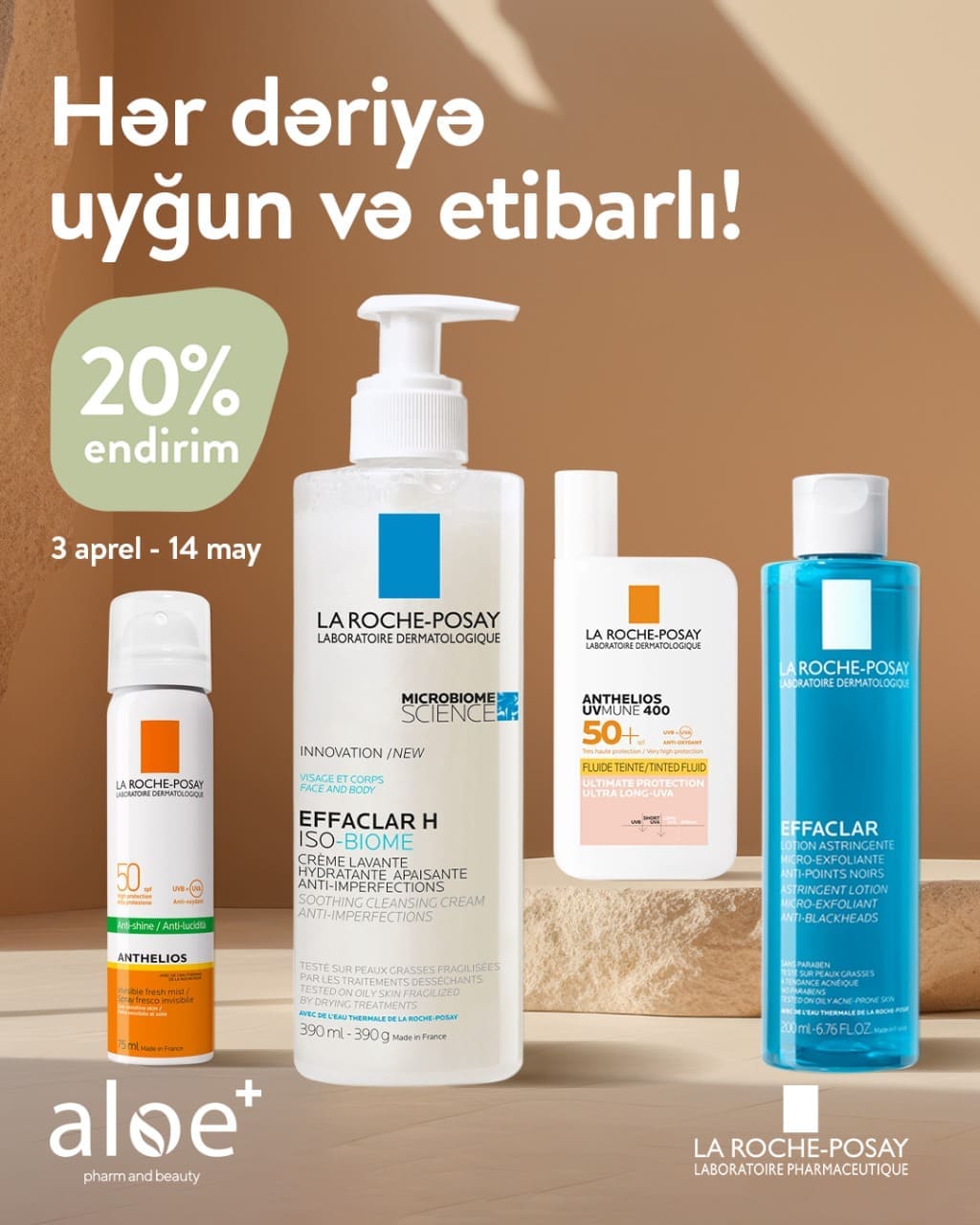Aloe+💚-da bahar endirimləri!